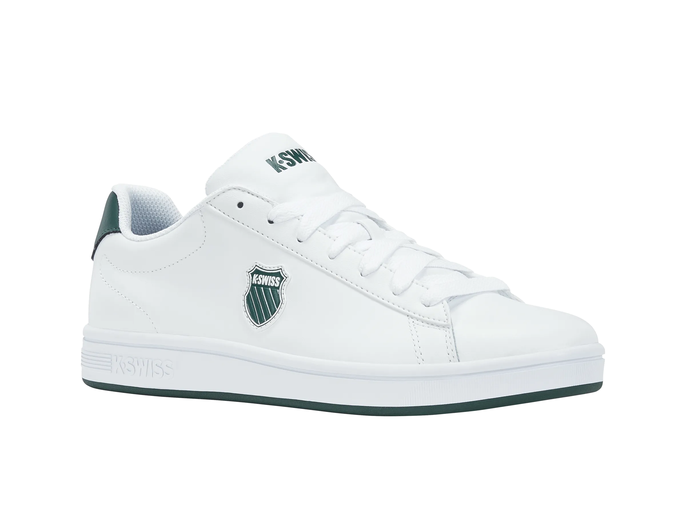 06599-108-M | COURT SHIELD | WHITE/SYCAMORE