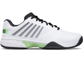 06613-115-M | HYPERCOURT EXPRESS 2 | WHITE/BLUE GRAPHITE/SOFT NEON GREEN