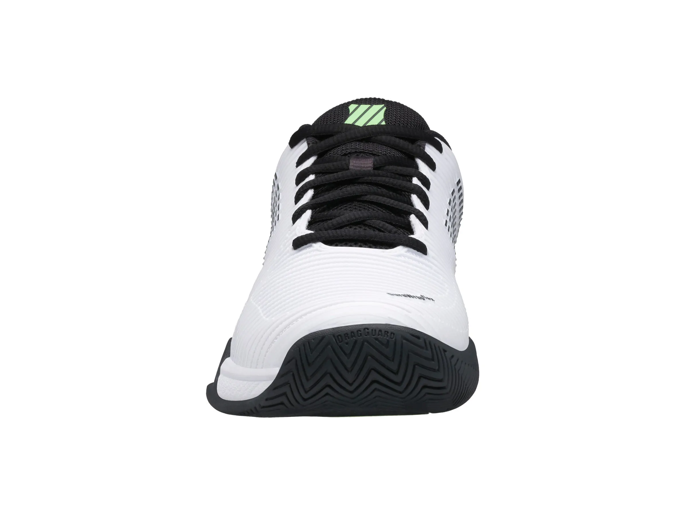 06613-115-M | HYPERCOURT EXPRESS 2 | WHITE/BLUE GRAPHITE/SOFT NEON GREEN