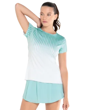 196051-305 | PLEATED S/S CREW | NILE