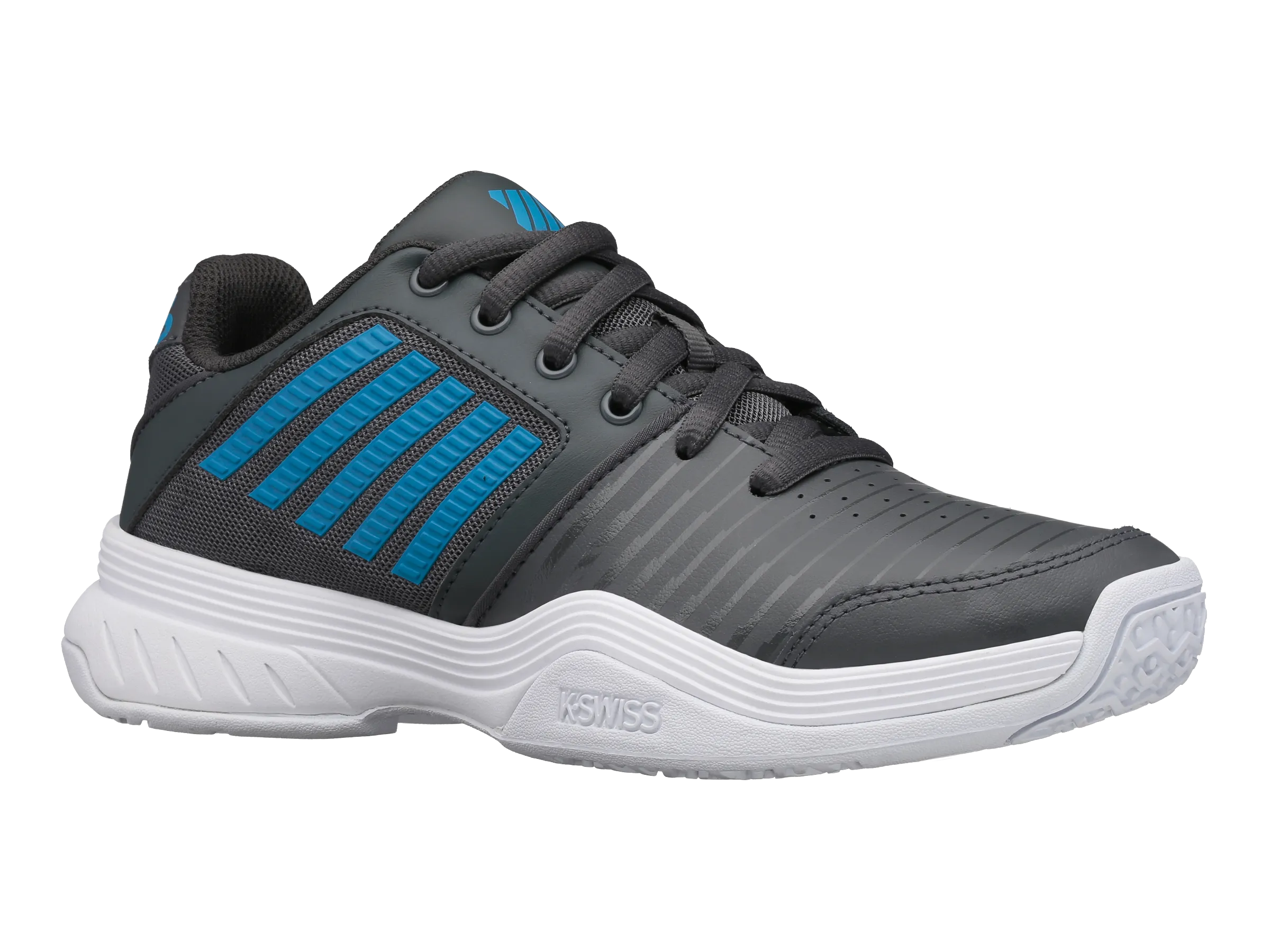 86609-029-M | COURT EXPRESS OMNI | DARK SHADOW/WHITE/SWEDISH BLUE