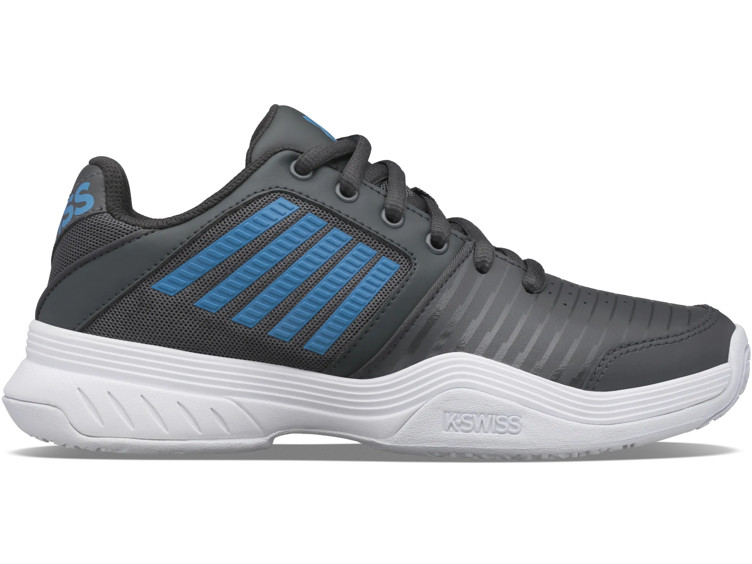 86609-029-M | COURT EXPRESS OMNI | DARK SHADOW/WHITE/SWEDISH BLUE
