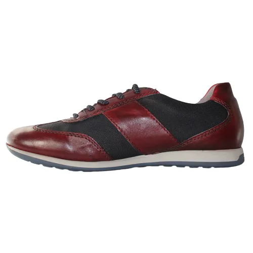 Stylish Bugatti Casual Trainers in Red/Navy - Model 311.45012