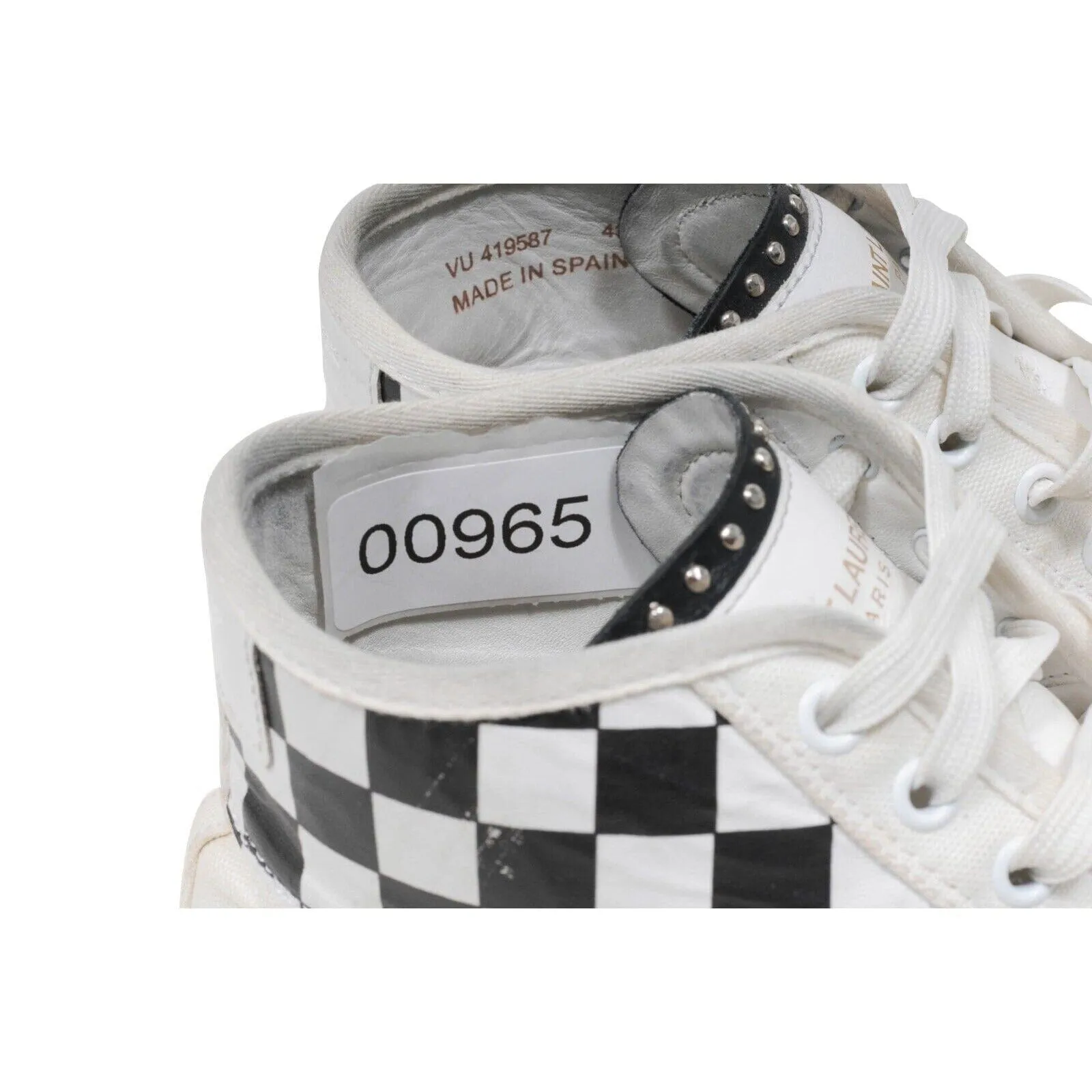 Checkered SL 37 Mid Top Sneakers