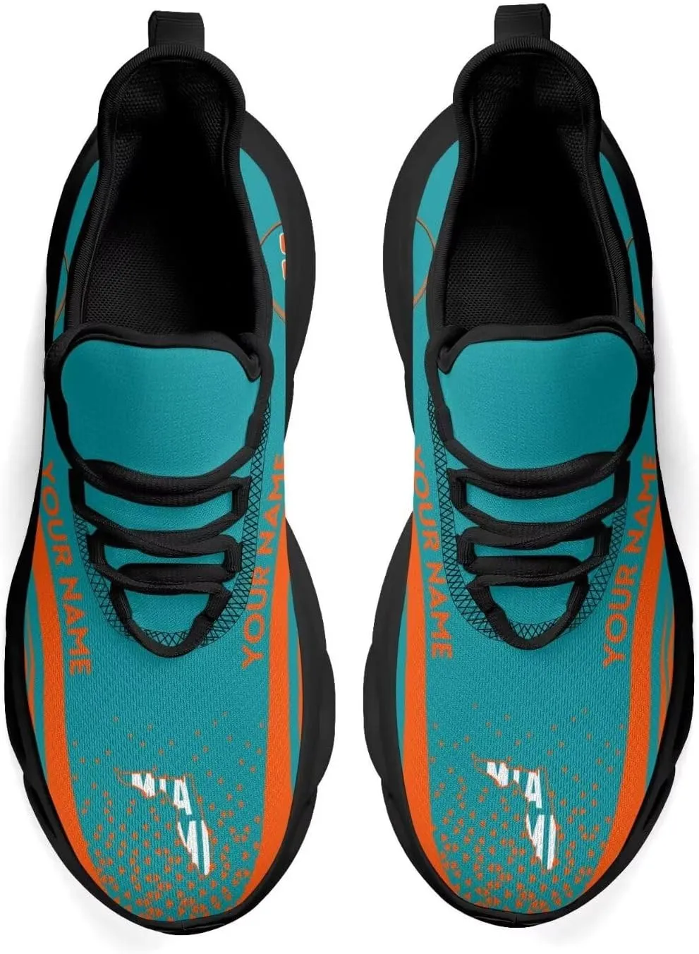 Custom Football Flex Sneakers,Lightweight Breathable Casual Sports Shoes,Training Shoes for Men Women Football Fans Gifts