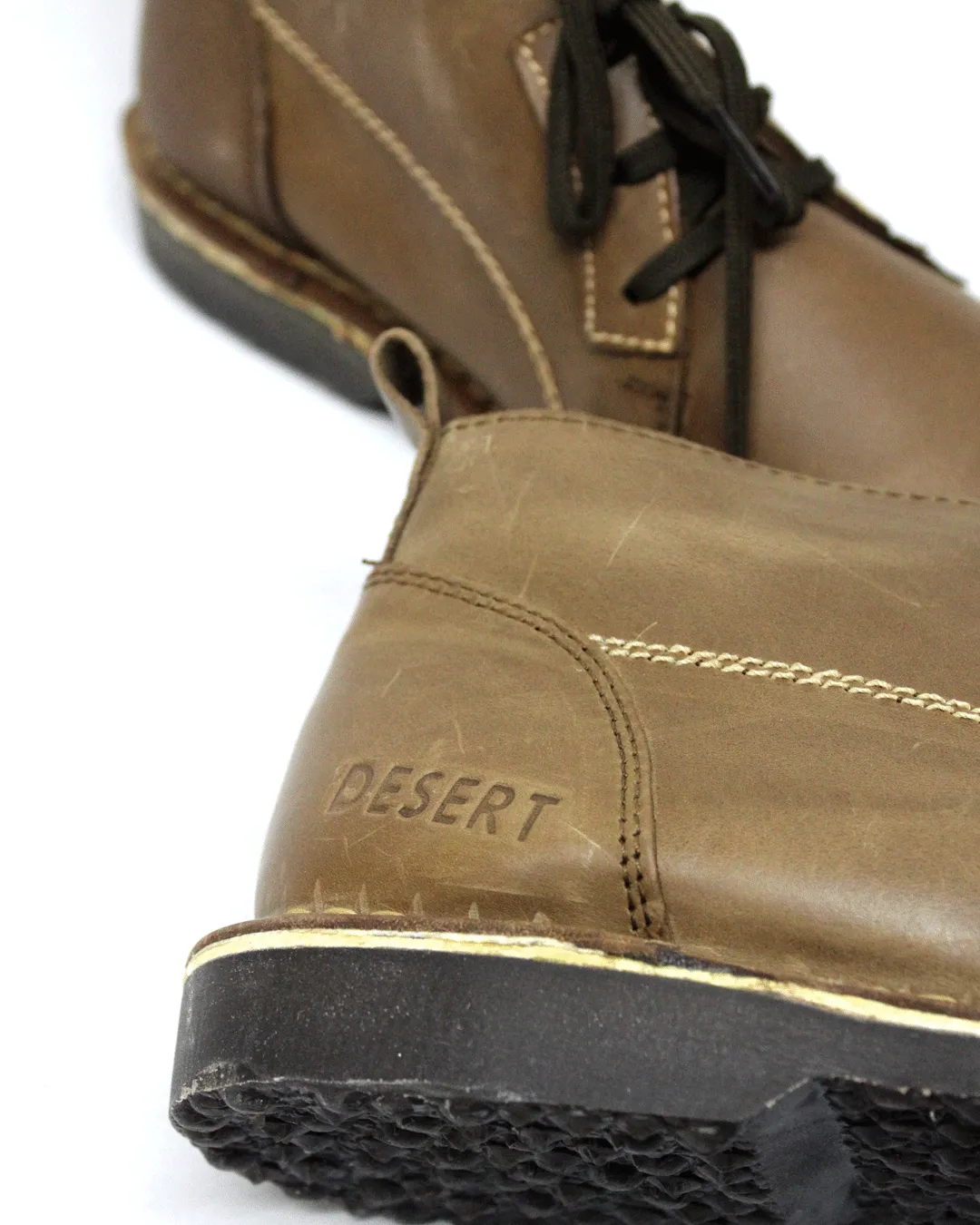 DESERT N-Tan Leather Boots