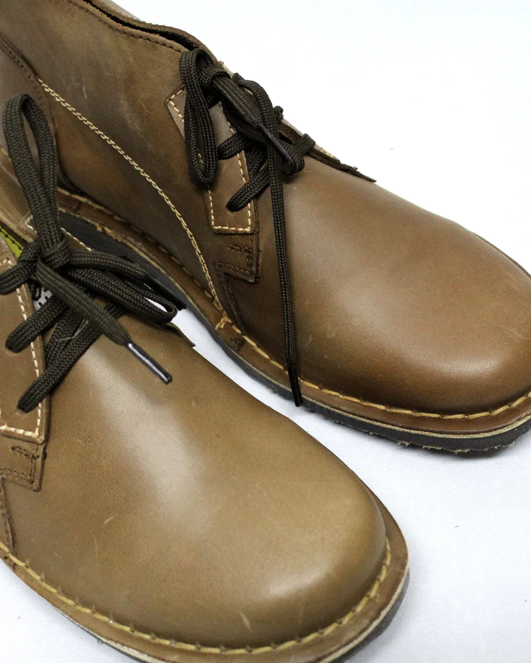 DESERT N-Tan Leather Boots