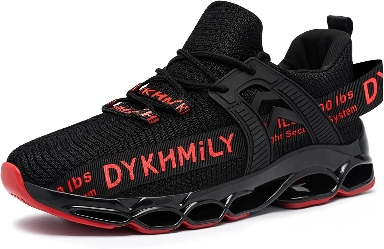 DYKHMATE Steel Toe Wide Shoes for Men Women Lightweight Safety Sneakers Fashion Work Shoes Comfortable Breathable Safety Toe Slip on Tennis Shoes