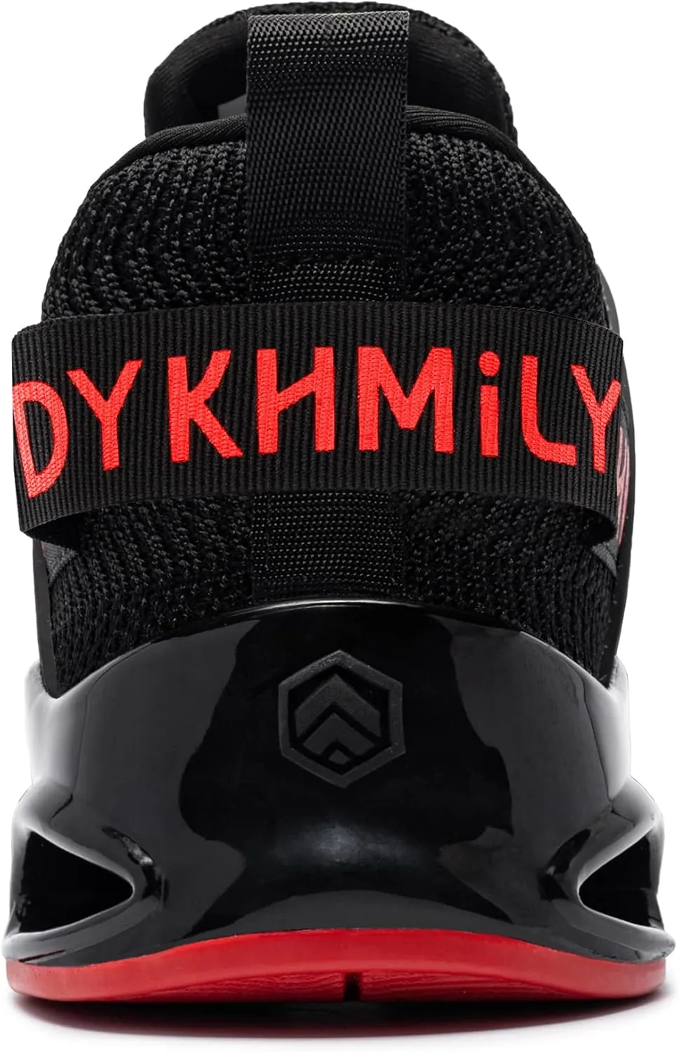 DYKHMATE Steel Toe Wide Shoes for Men Women Lightweight Safety Sneakers Fashion Work Shoes Comfortable Breathable Safety Toe Slip on Tennis Shoes