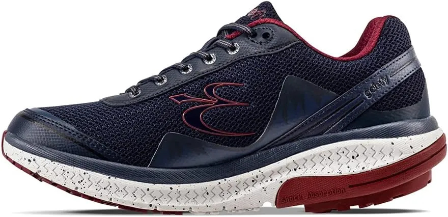G-DEFY Mighty Walk Men’s Orthopedic Walking Shoe | VersoShock Technology for Pain Associated with Running | Prolonged Standing | Arch Support | Diabetic Shoes | Wide Shoes | Free Custom Orthotic