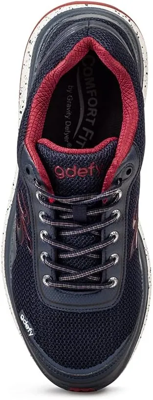 G-DEFY Mighty Walk Men’s Orthopedic Walking Shoe | VersoShock Technology for Pain Associated with Running | Prolonged Standing | Arch Support | Diabetic Shoes | Wide Shoes | Free Custom Orthotic
