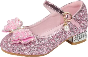 Girls Sandals Slide Toddler Little Kid Girls Dress Pumps Glitter Sequins Kids Shoes Girls Sandals Size 12