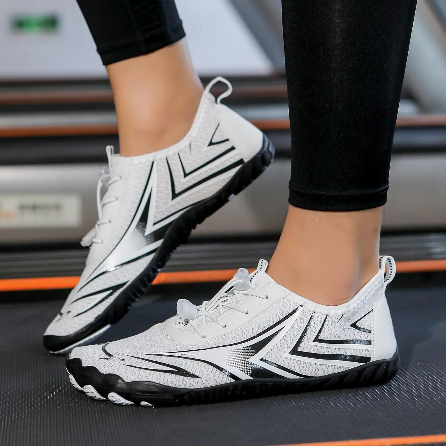 Grounded Footwear for Women Beach Vacation Shoes Hiking Barefoot Shoes Wide Toe Box Lightweight Comfortable Shoe for Neuropathy Soft Flats Casual Sneakers