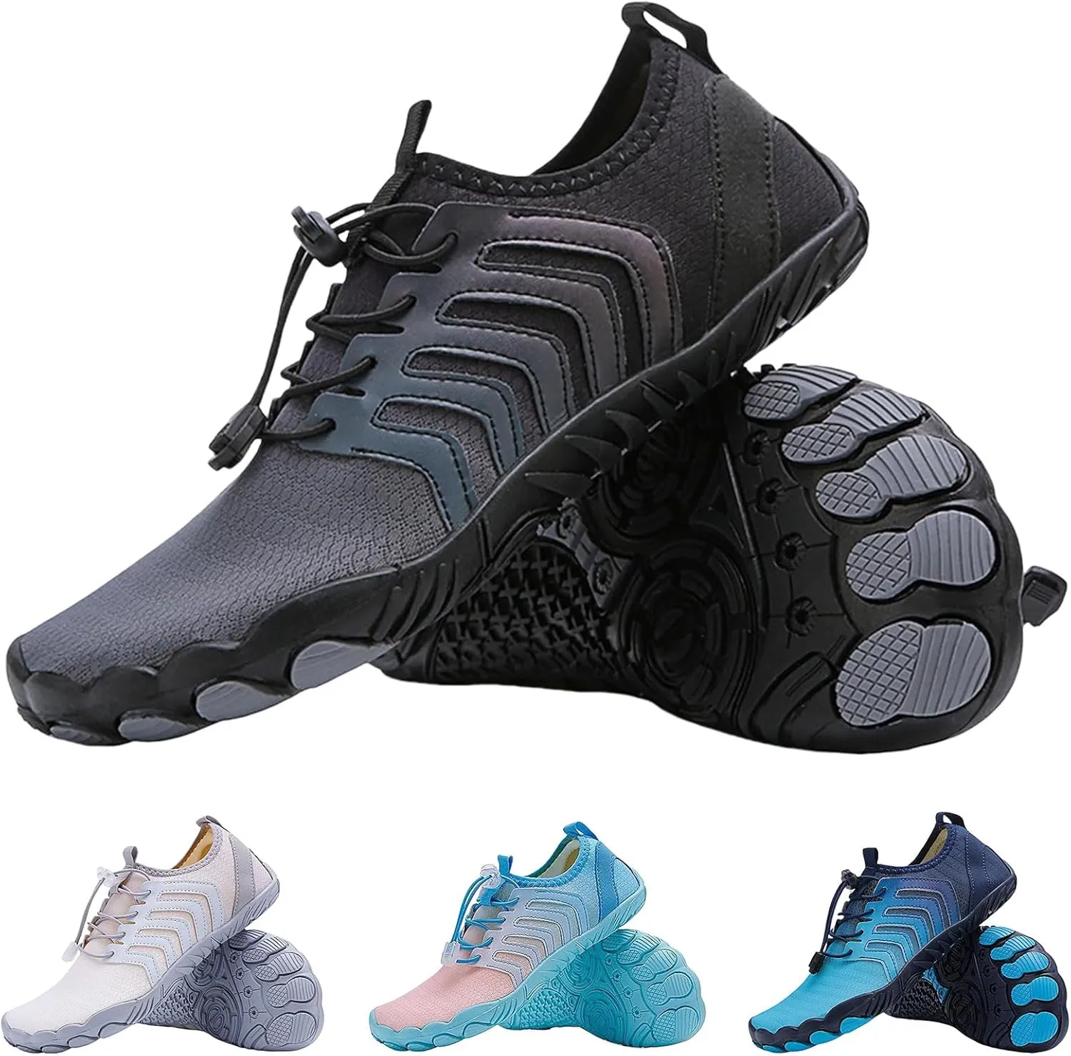 Grounded Footwear for Women Neuropathy Barefoot Shoes Waterproof Walking Shoes Barefoot Footwear Sports, Yoga Exercise, Walking Running Hiking Wide Toe Box Zero Drop Shoe Lightweight Breathable Casual