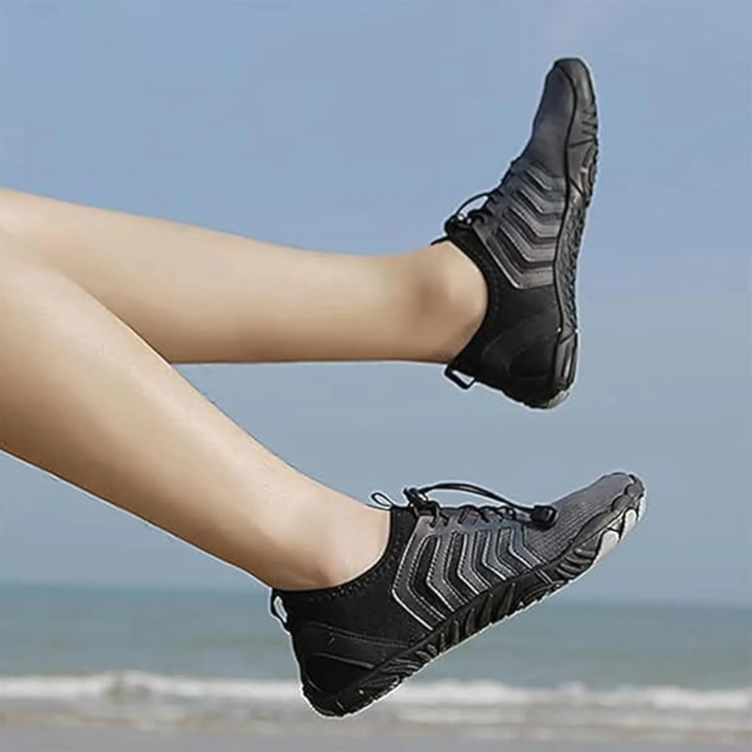 Grounded Footwear for Women Neuropathy Barefoot Shoes Waterproof Walking Shoes Barefoot Footwear Sports, Yoga Exercise, Walking Running Hiking Wide Toe Box Zero Drop Shoe Lightweight Breathable Casual