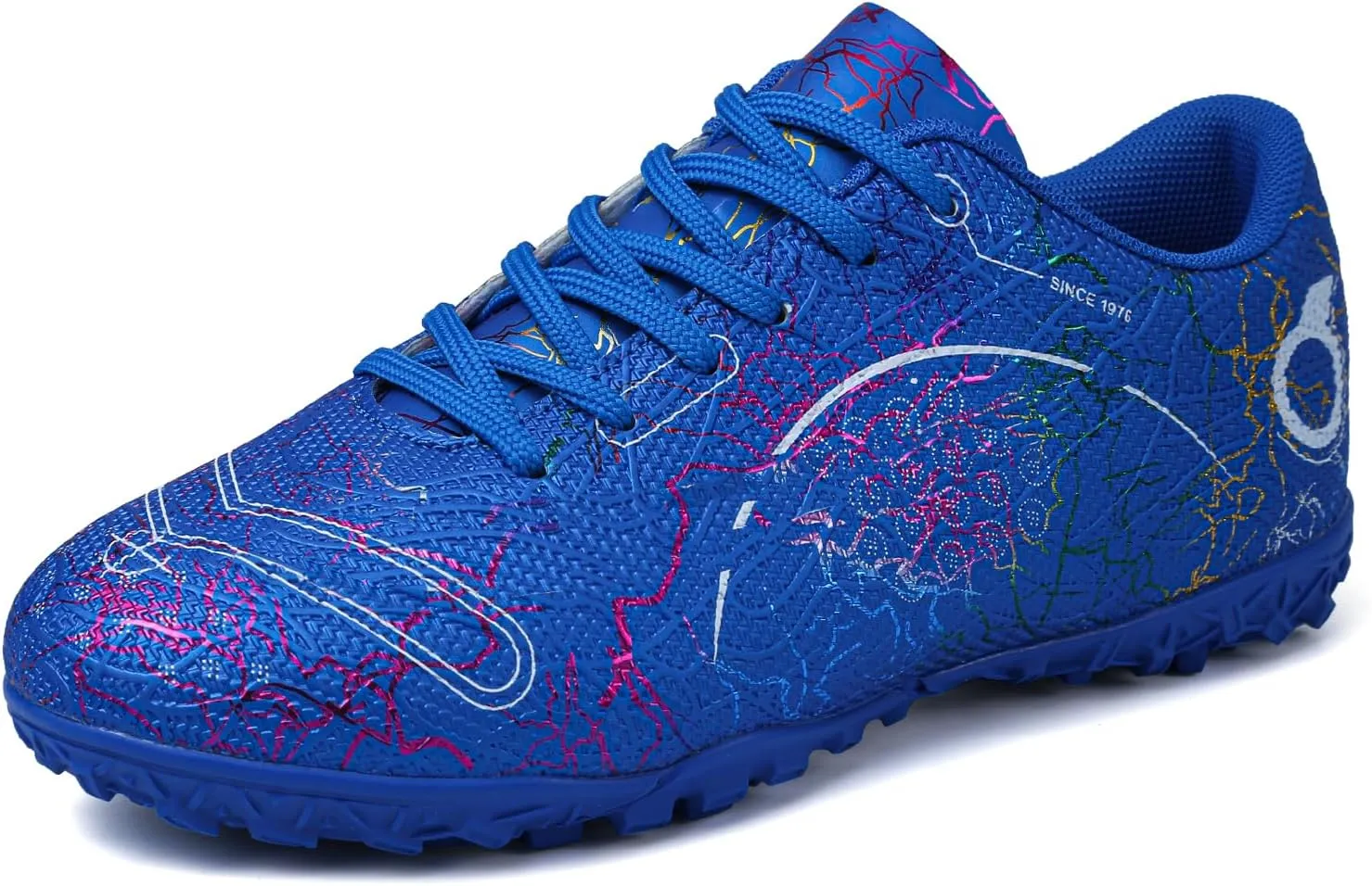 Kids Soccer Boys Girls Turf Soccer Shoes Indoor Outdoor Soccer Youth Trainning Shoes Breathable Casual Athletic Football Shoes