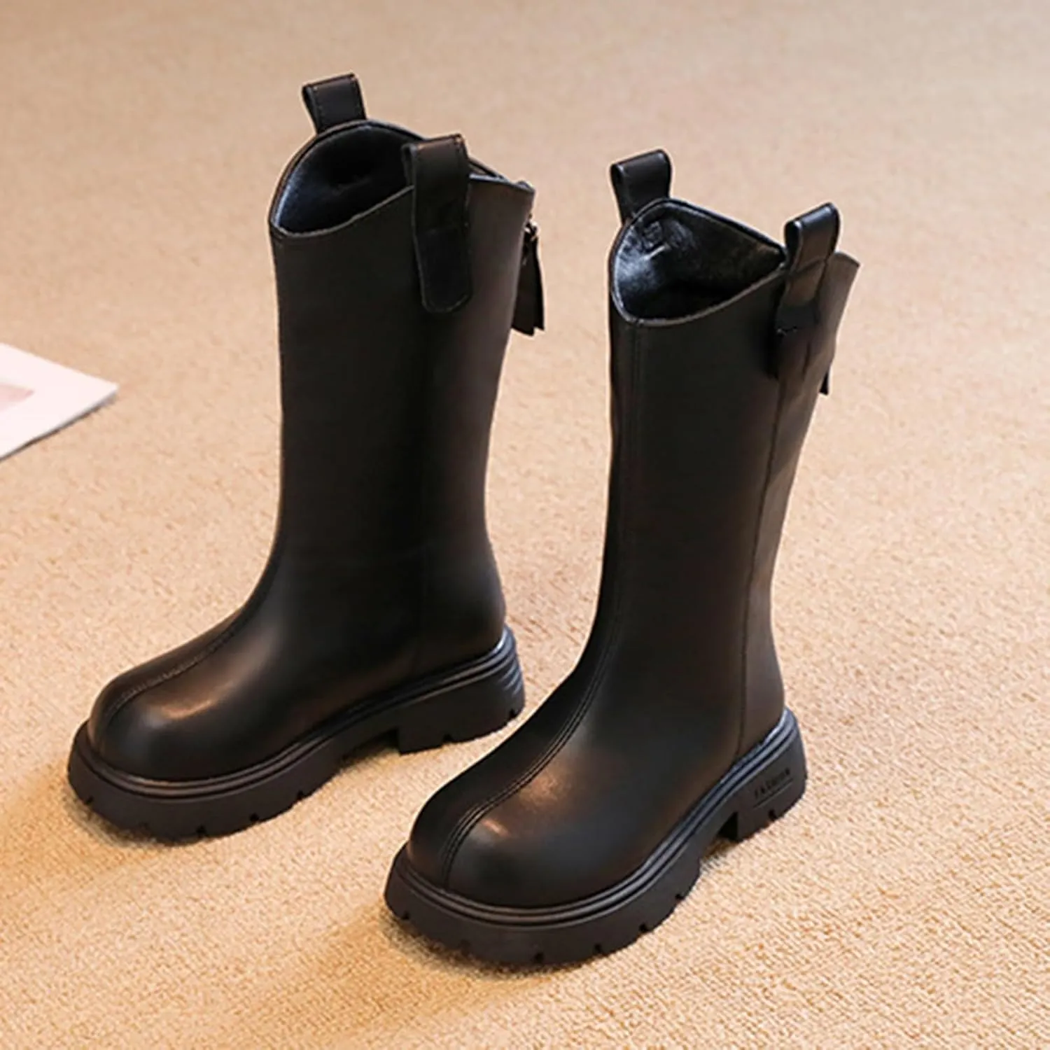 Knee High Boots Girl Children's Casual Shoes Mesh Soft Sole Breathable Sports Short Boots Toddler Boots