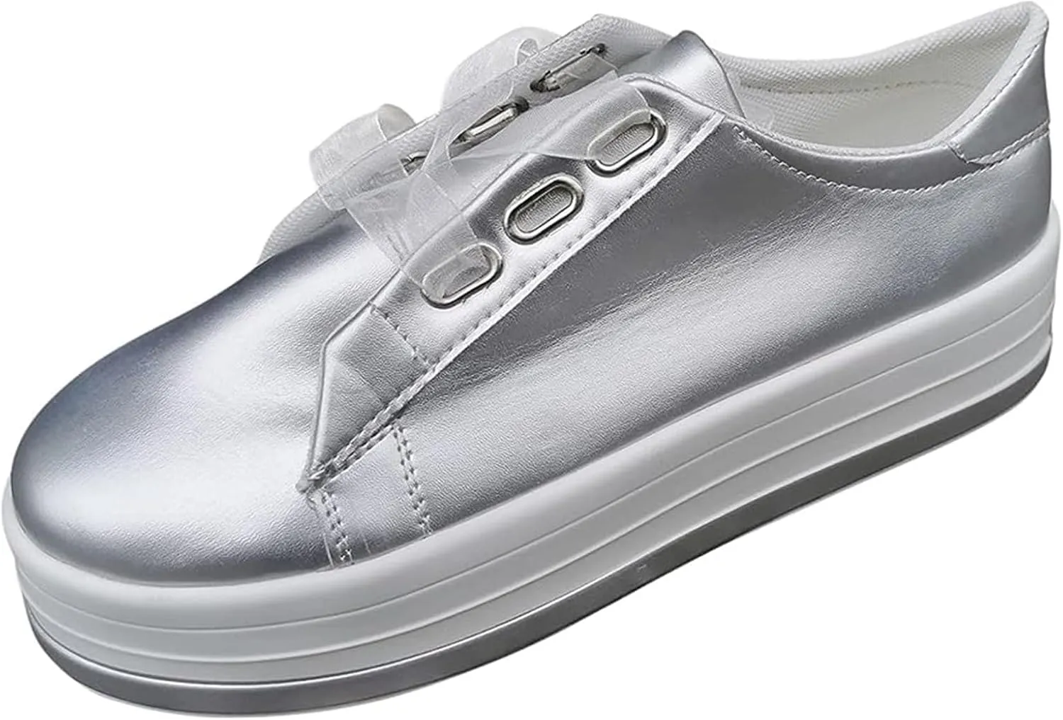 Ladmiple Sneakers For Women Slip On Shoes Fashion Comfortable Dressy Casual Summer Low Top Walking Flats Loafers