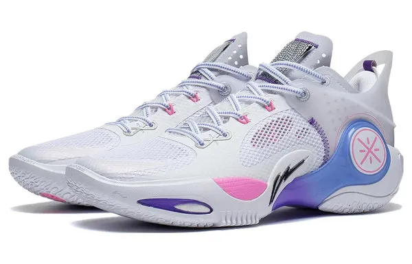 Li-Ning Wade Fission 8 'Wing Vein' sneakers, white