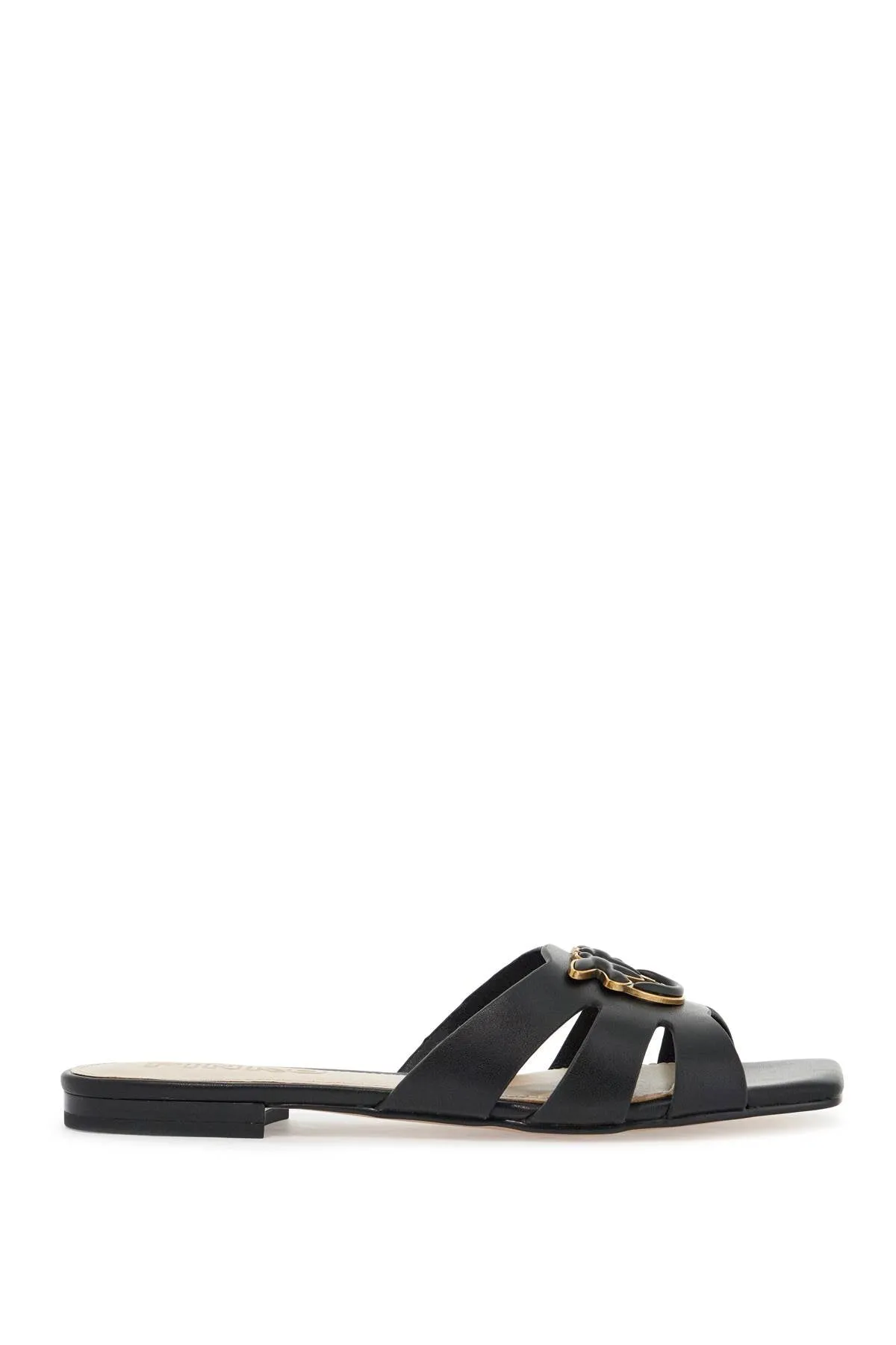 Marli Perforated Leather Slides
