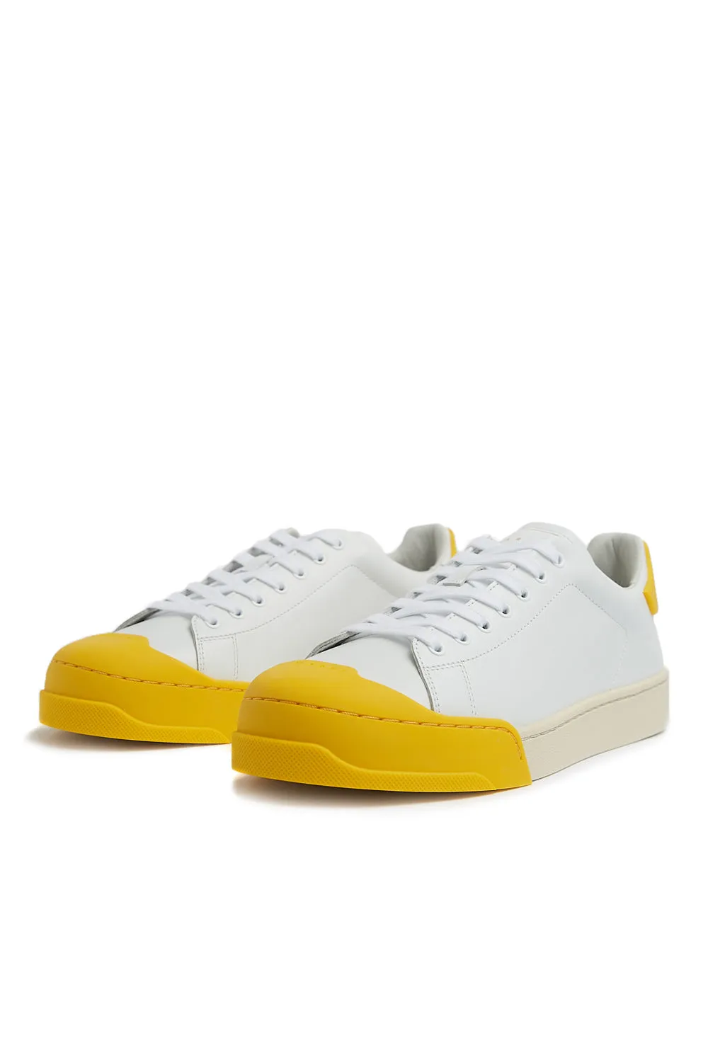 Marni Mens Sneakers 'White/Yellow'