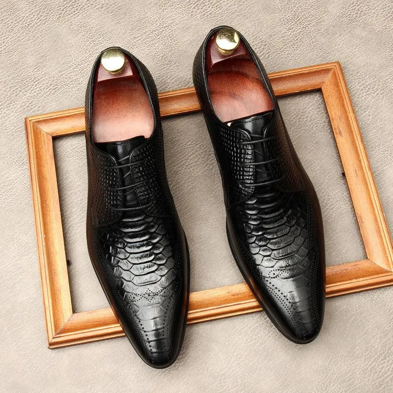 Men's Fashion British Formal Leather Shoes
