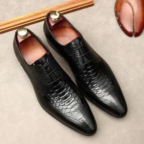 Men's Fashion British Formal Leather Shoes