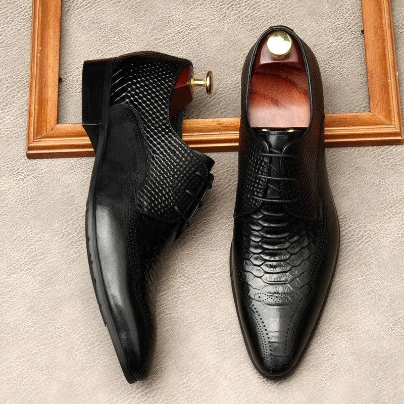 Men's Fashion British Formal Leather Shoes