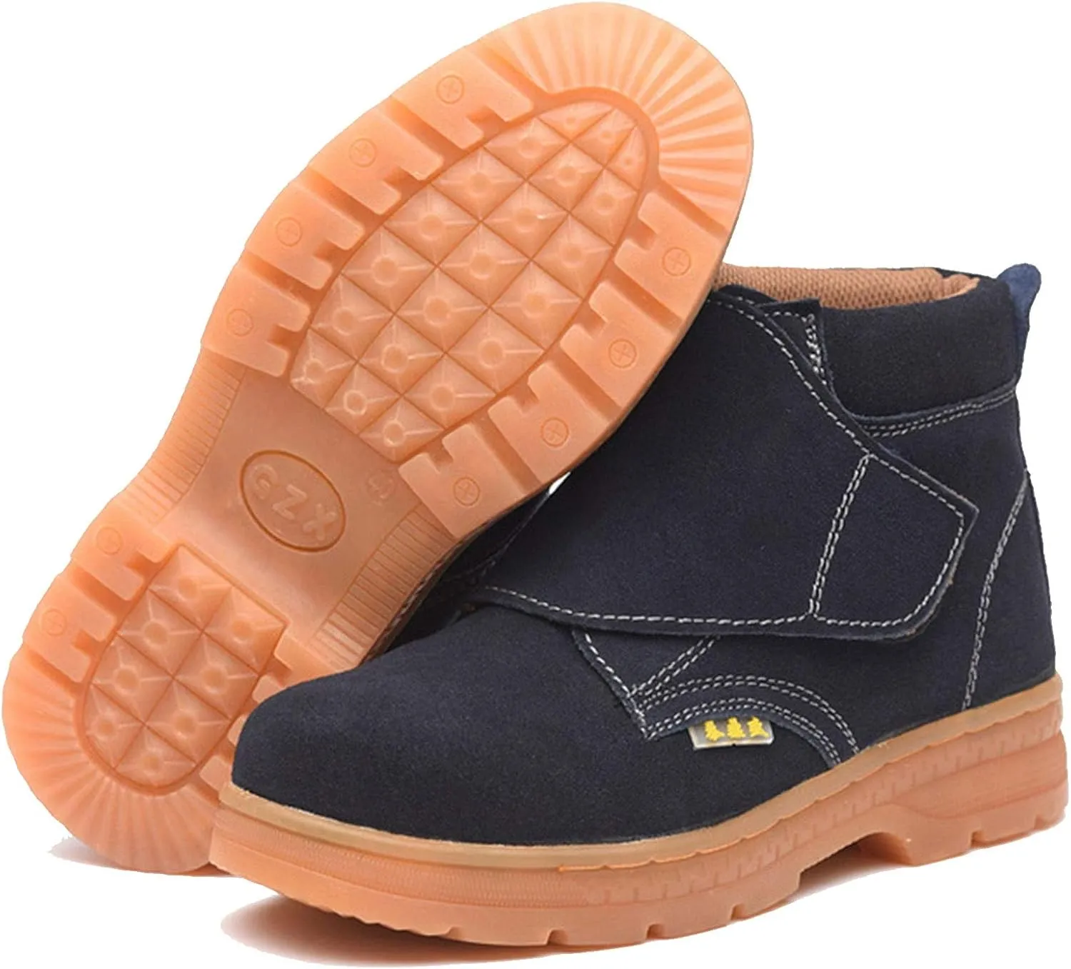 Mens Safety Trainers with Steel Toe Cap Breathable Safety Shoes for Women Lightweight Indistructable Construction (Color : Blue, Size : 10 US)