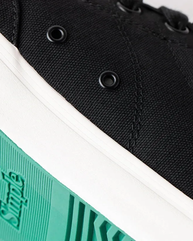 S1 Low Canvas Shoes in Black