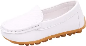Size 5 Shoes for Girls Toddler Little Kid Boys Girls Soft Slip On Loafers Dress Flat Shoes Size 12 Boys Shoes