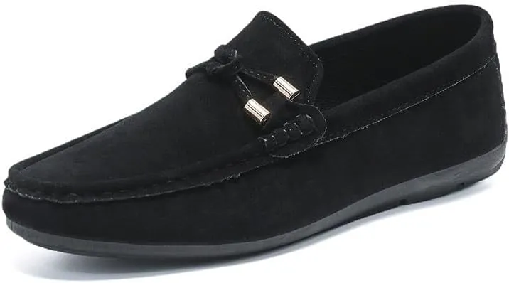 Spring Italian Luxury Designer Brand Suede Leather Shoes Business Office Dress Shoes for Man Brown Nightclub Party Loafers Man