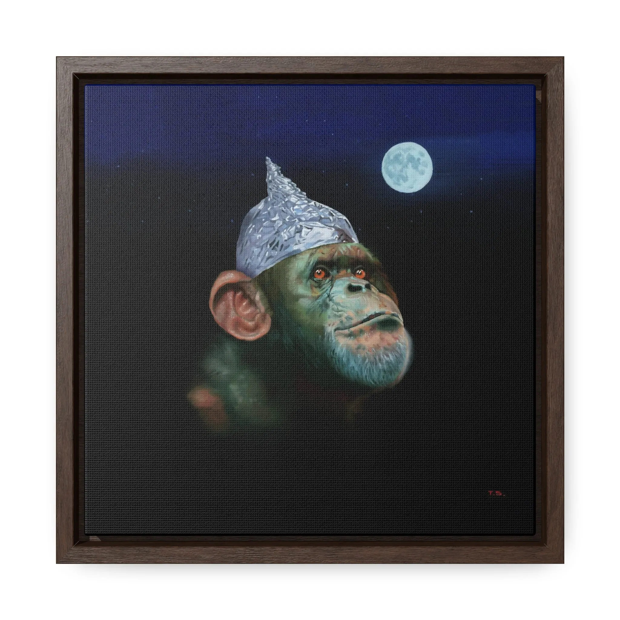 Tony South: "Signals" - Framed Canvas Reproduction