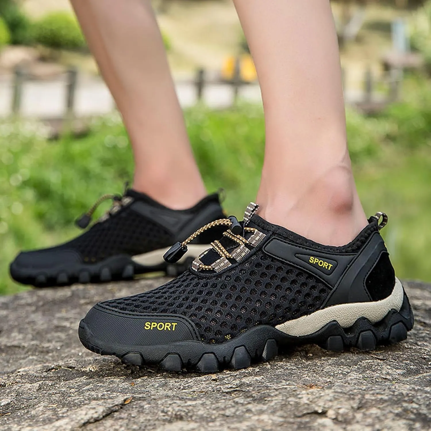 Women's Fashion Sneaker Non Slip Breathable Lightweight Comfortable Lace Up Men Running Shoes Christmas Loafers Women Glitter Sneakers for Women