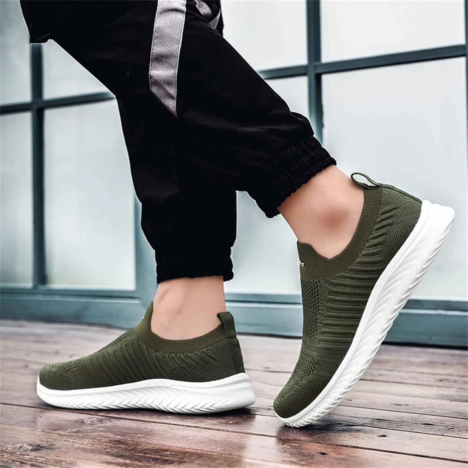 Women's Slip-on Shoes Wide Width Sneakers Hands Free Mens Running Shoes Walking Casual Tennis Shoes High Top Sneakers Red Tennis Shoe Loafers Dress Shoe