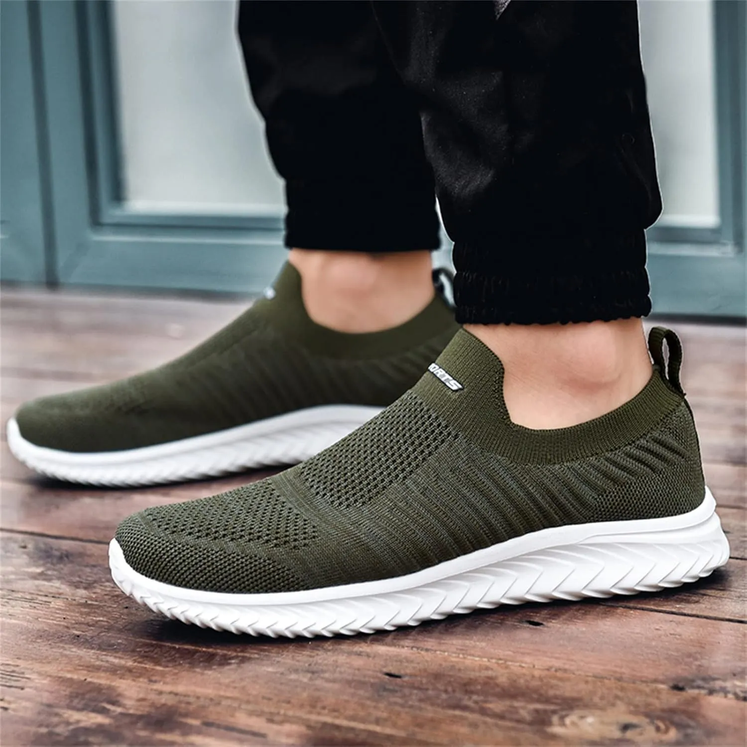 Women's Slip-on Shoes Wide Width Sneakers Hands Free Mens Running Shoes Walking Casual Tennis Shoes High Top Sneakers Red Tennis Shoe Loafers Dress Shoe