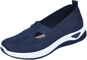 Women's Woven Orthopedic Breathable Soft Shoes Tennis Shoes Womens Dressy Women's Casual Shoes Slip On Sneakers Platform Tennis Shoe Trainers Shoe