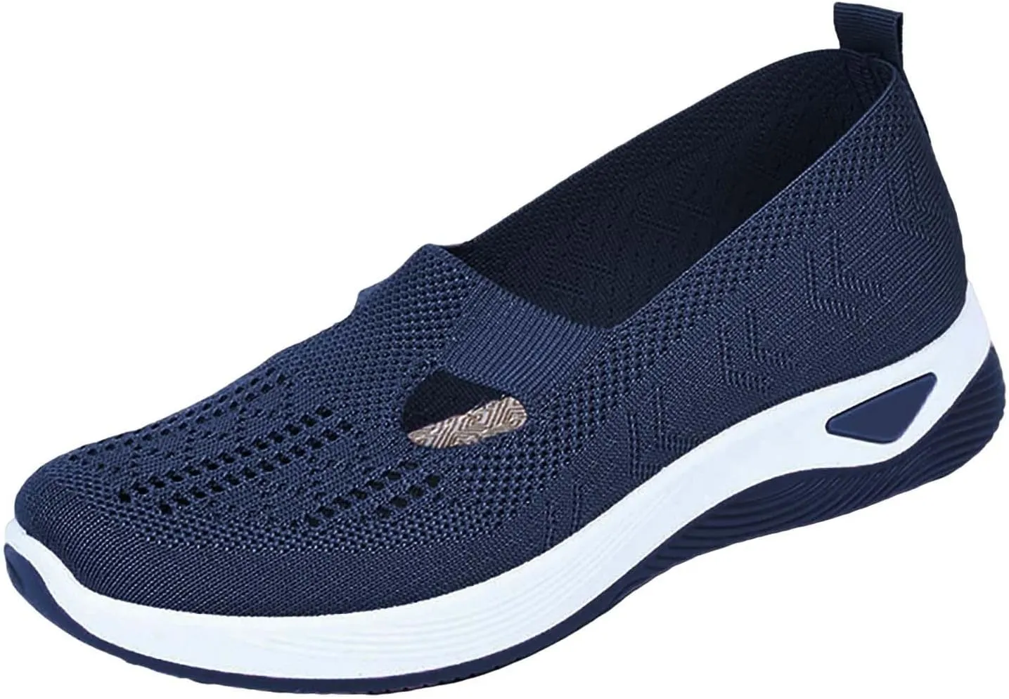 Women's Woven Orthopedic Breathable Soft Shoes Tennis Shoes Womens Dressy Women's Casual Shoes Slip On Sneakers Platform Tennis Shoe Trainers Shoe